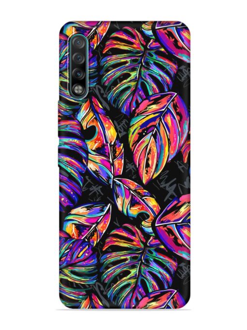 Tropical Seamless Vector Embossed Soft Silicone Case for Tecno Phantom 9 Zapvi