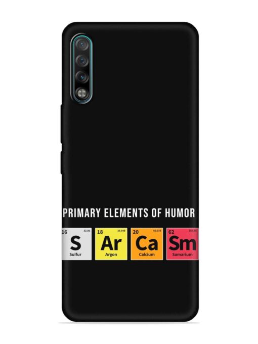 Primary Elements Humor Embossed Soft Silicone Case for Tecno Phantom 9