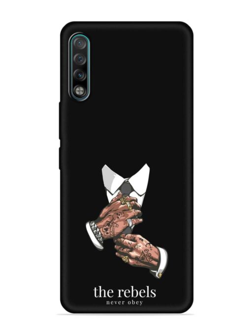 Rebels Slogan Man Embossed Soft Silicone Case for Tecno Phantom 9 Zapvi