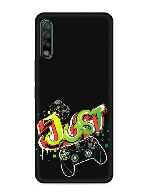 Graffiti Gamepad Illustration Embossed Soft Silicone Case for Tecno Phantom 9