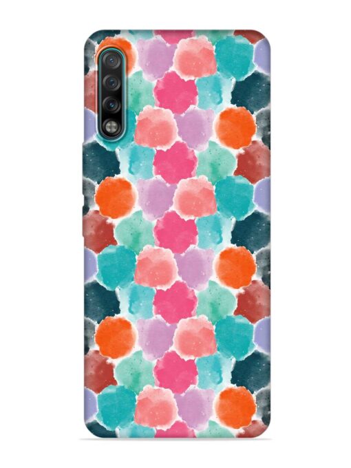 Colorful Seamless Pattern Embossed Soft Silicone Case for Tecno Phantom 9 Zapvi