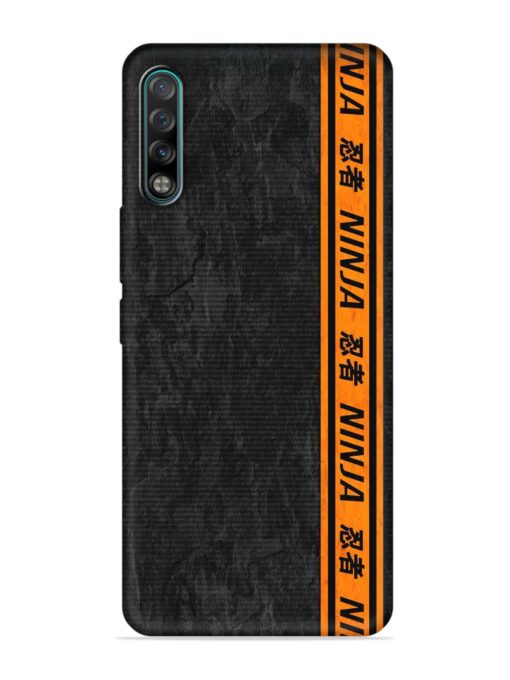 Ninja Srtips Embossed Soft Silicone Case for Tecno Phantom 9 Zapvi