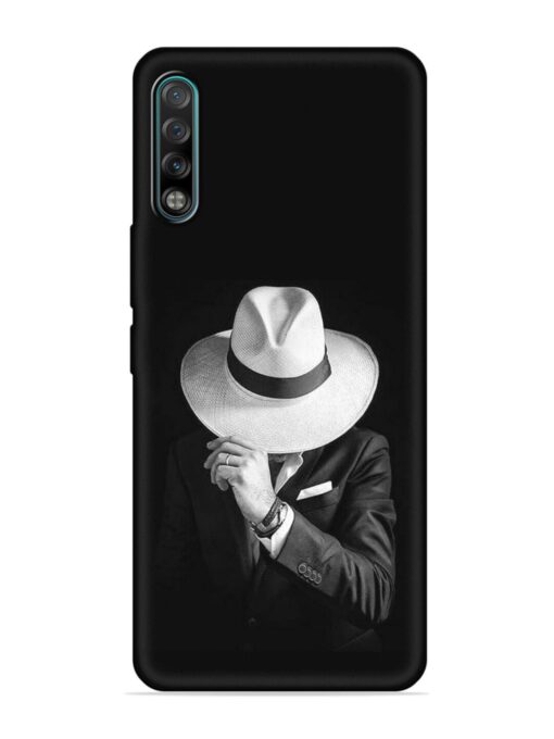 Men Under Hat Embossed Soft Silicone Case for Tecno Phantom 9 Zapvi