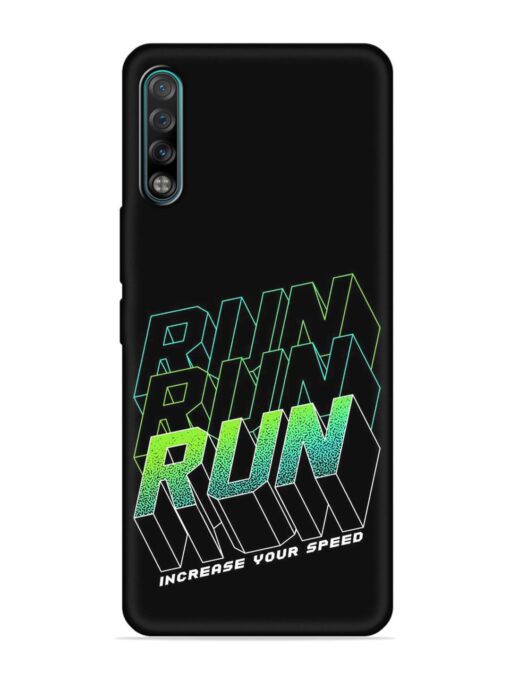 Run Embossed Soft Silicone Case for Tecno Phantom 9 Zapvi