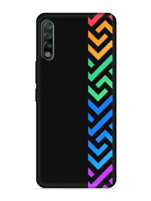 Colorshape Stripes Embossed Soft Silicone Case for Tecno Phantom 9