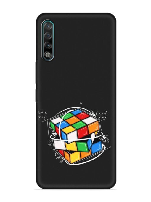 Cubik Vector Embossed Soft Silicone Case for Tecno Phantom 9