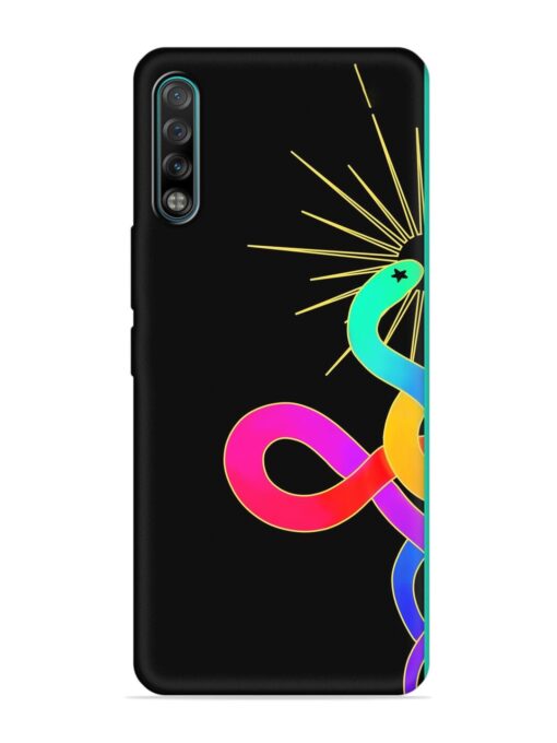 Art Geometric Abstraction Embossed Soft Silicone Case for Tecno Phantom 9 Zapvi