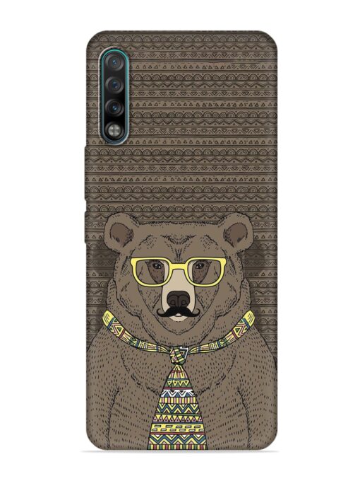 Grizzly Bear Embossed Soft Silicone Case for Tecno Phantom 9