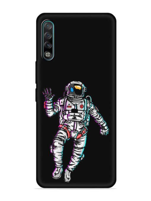 Spaceman Embossed Soft Silicone Case for Tecno Phantom 9 Zapvi