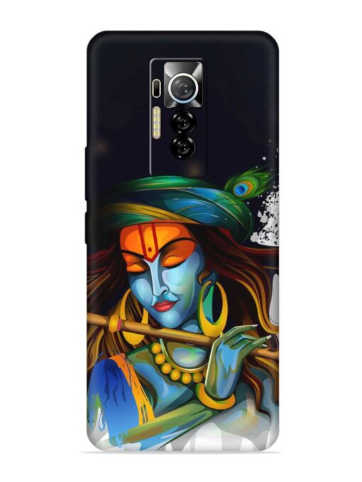 Krishna Art Embossed Soft Silicone Case for Tecno Phantom X Zapvi