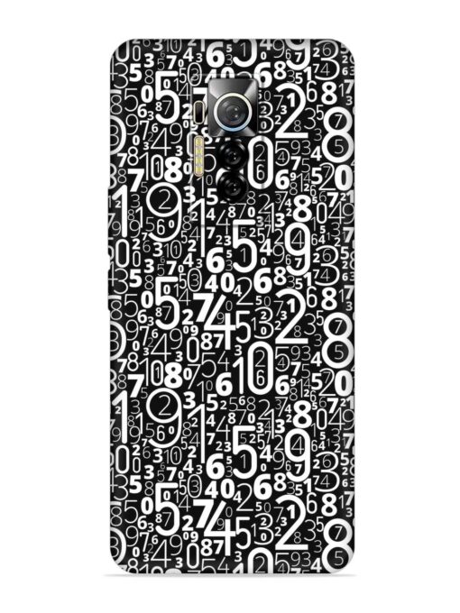 Many Numbers Different Embossed Soft Silicone Case for Tecno Phantom X Zapvi