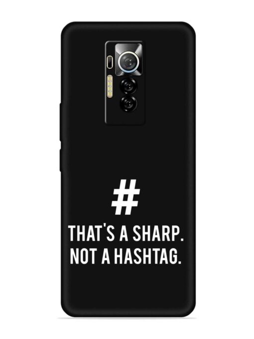 Thats Sharp Not Embossed Soft Silicone Case for Tecno Phantom X Zapvi