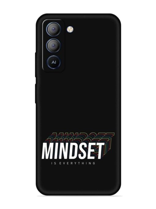 Mindset Everything Slogan Embossed Soft Silicone Case for Tecno Pop 5 Lite Zapvi