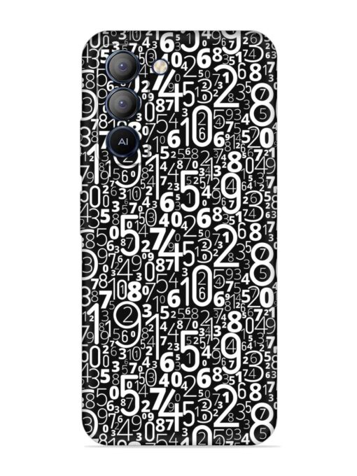 Many Numbers Different Embossed Soft Silicone Case for Tecno Pop 5 Lite Zapvi