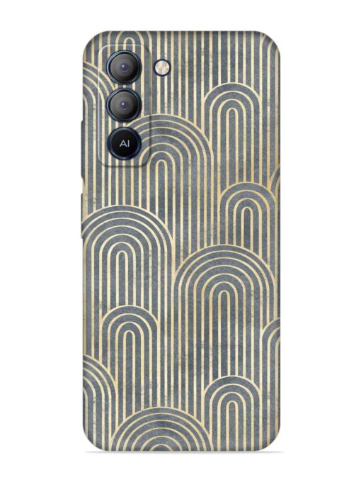 Art Deco Style Embossed Soft Silicone Case for Tecno Pop 5 Lite Zapvi