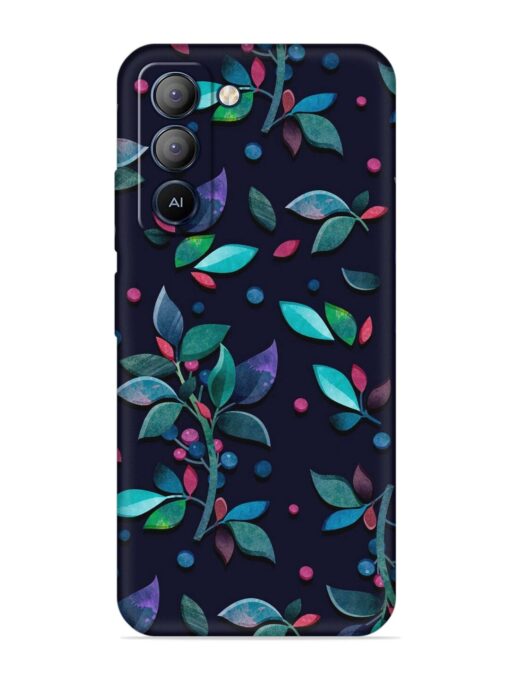 Decorative Watercolor Flower Embossed Soft Silicone Case for Tecno Pop 5 Lite Zapvi