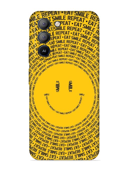 Smiley Embossed Soft Silicone Case for Tecno Pop 5 Lite Zapvi