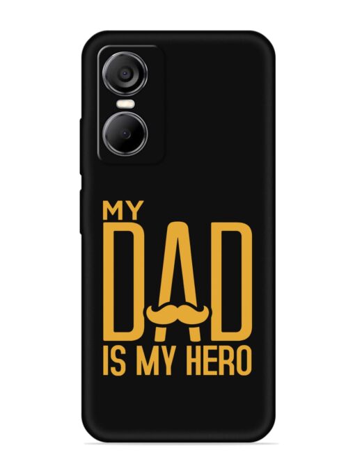 My Dad Is My Hero Embossed Soft Silicone Case for Tecno Pop 6 Pro Zapvi