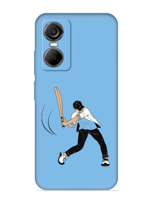 Cricket Gully Boy Embossed Soft Silicone Case for Tecno Pop 6 Pro Zapvi