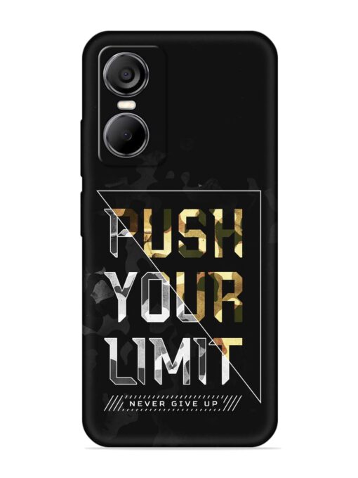 Push Your Limits Embossed Soft Silicone Case for Tecno Pop 6 Pro Zapvi