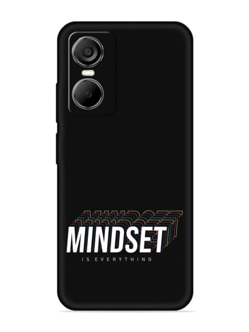 Mindset Everything Slogan Embossed Soft Silicone Case for Tecno Pop 6 Pro Zapvi