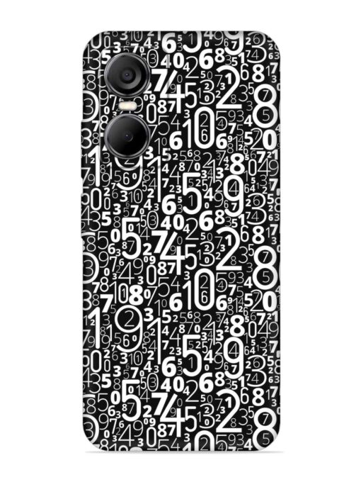 Many Numbers Different Embossed Soft Silicone Case for Tecno Pop 6 Pro Zapvi