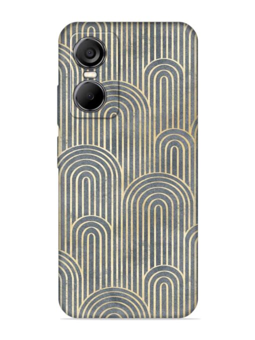 Art Deco Style Embossed Soft Silicone Case for Tecno Pop 6 Pro Zapvi