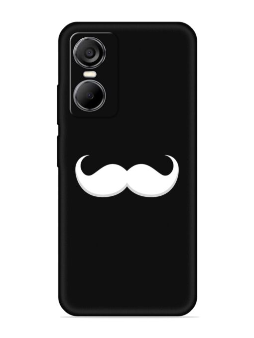 Mustache Vector Embossed Soft Silicone Case for Tecno Pop 6 Pro Zapvi