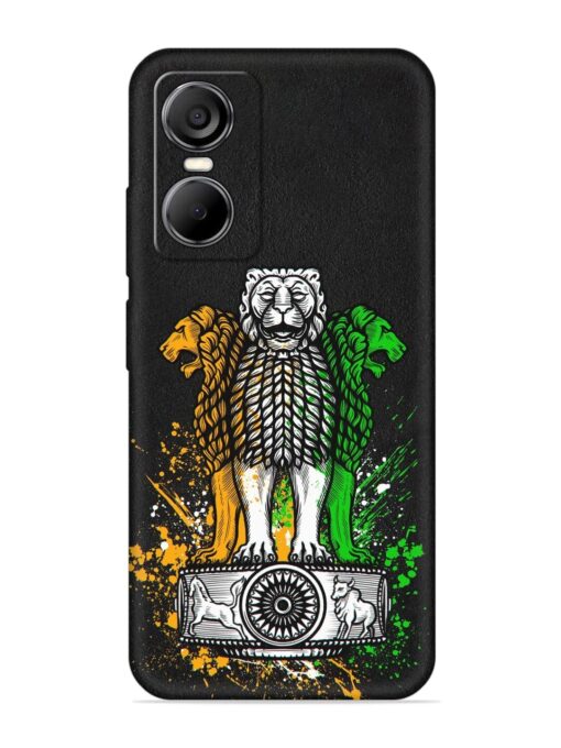 Pillars Of Ashoka Embossed Soft Silicone Case for Tecno Pop 6 Pro