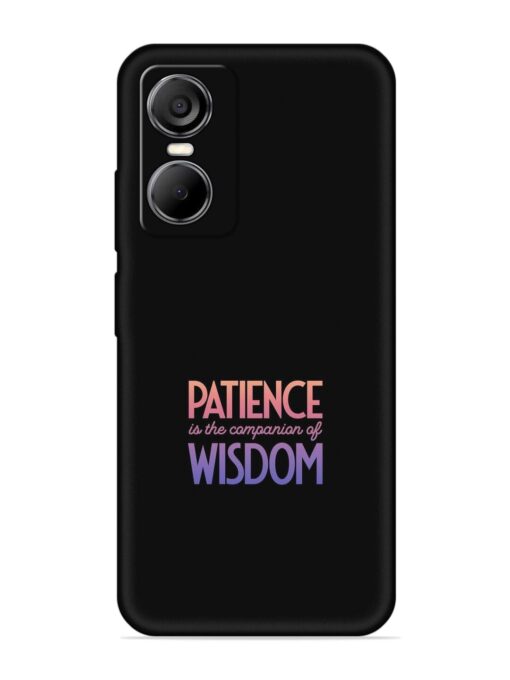 Patience Is The Embossed Soft Silicone Case for Tecno Pop 6 Pro Zapvi