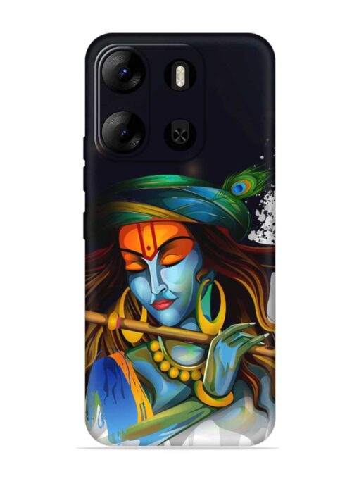 Krishna Art Embossed Soft Silicone Case for Tecno Pop 7 Pro Zapvi