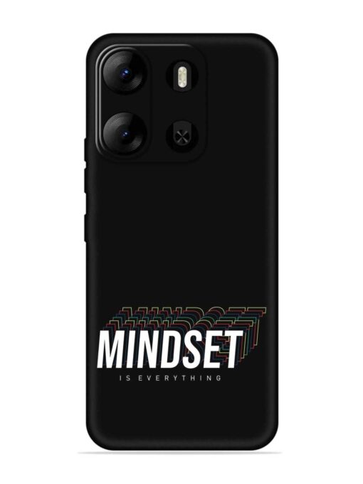 Mindset Everything Slogan Embossed Soft Silicone Case for Tecno Pop 7 Pro Zapvi