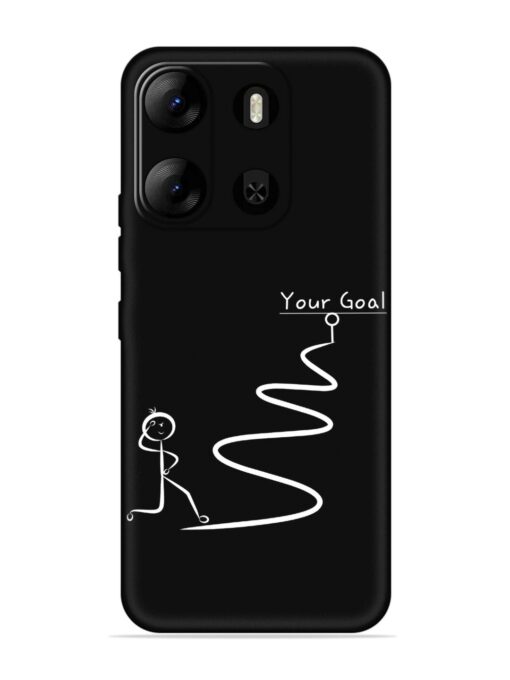 Your Goal Embossed Soft Silicone Case for Tecno Pop 7 Pro Zapvi