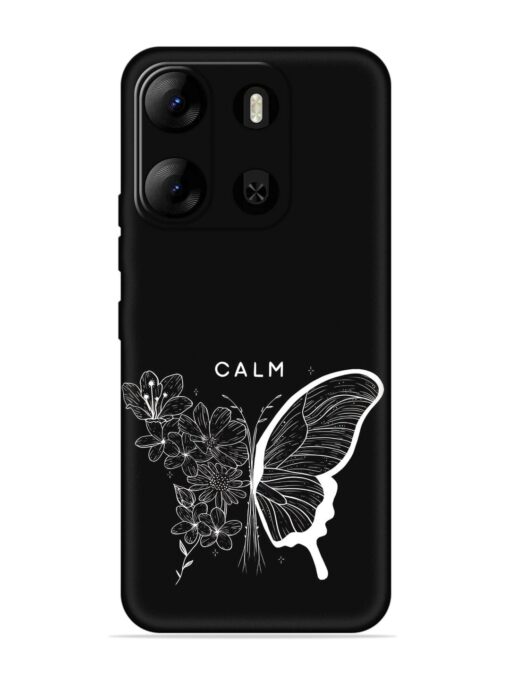 Calm Embossed Soft Silicone Case for Tecno Pop 7 Pro Zapvi