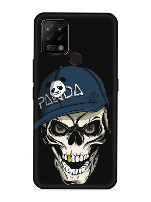 Panda Skull Embossed Soft Silicone Case for Tecno Pova Zapvi