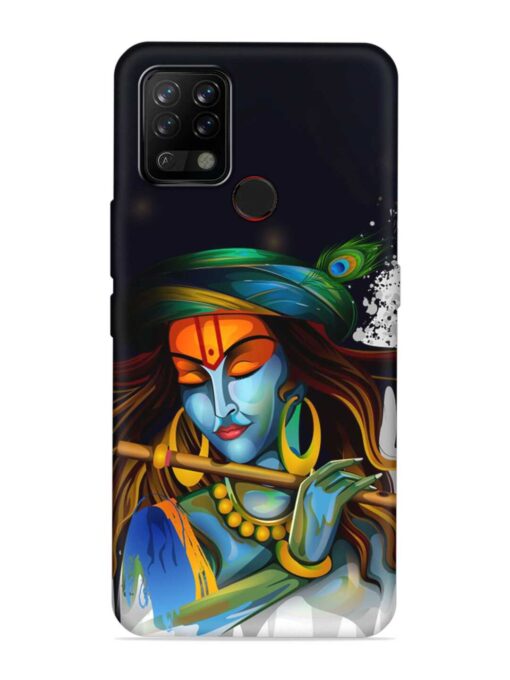 Krishna Art Embossed Soft Silicone Case for Tecno Pova Zapvi