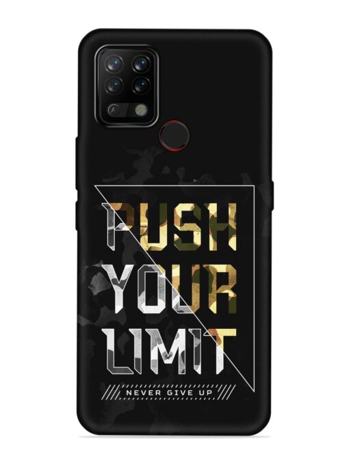 Push Your Limits Embossed Soft Silicone Case for Tecno Pova Zapvi