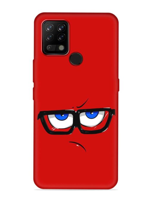 Rad Angry Face Embossed Soft Silicone Case for Tecno Pova Zapvi