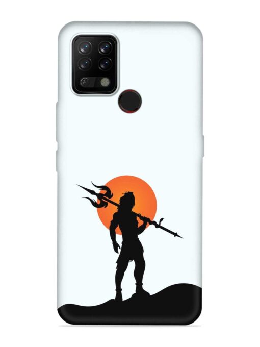 Lord Mahadev Trendy Embossed Soft Silicone Case for Tecno Pova