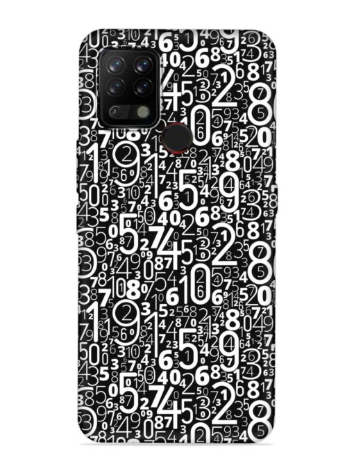 Many Numbers Different Embossed Soft Silicone Case for Tecno Pova Zapvi