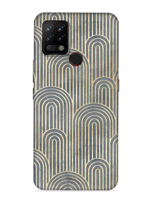 Art Deco Style Embossed Soft Silicone Case for Tecno Pova Zapvi