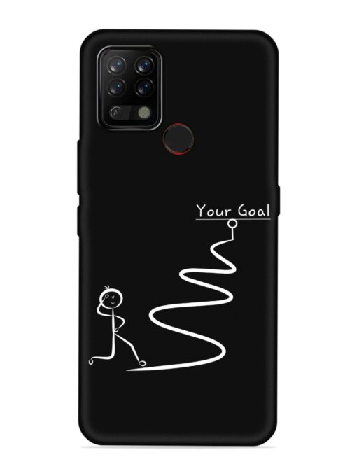 Your Goal Embossed Soft Silicone Case for Tecno Pova