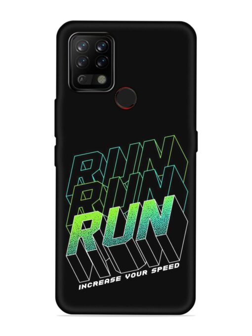 Run Embossed Soft Silicone Case for Tecno Pova Zapvi