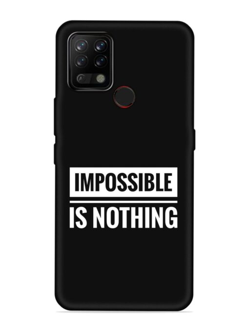 Impossible Is Nothing Embossed Soft Silicone Case for Tecno Pova Zapvi