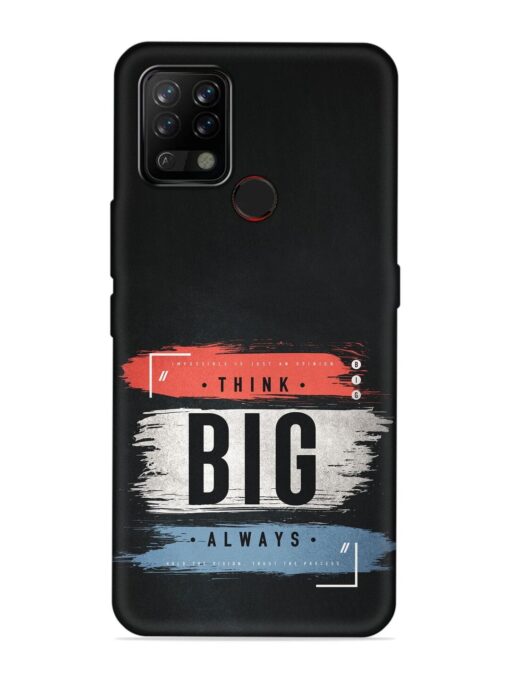 Think Big Always Embossed Soft Silicone Case for Tecno Pova Zapvi