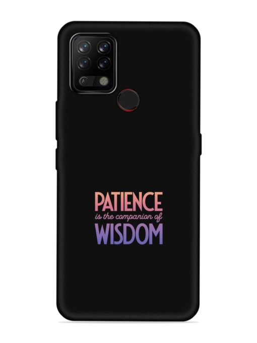 Patience Is The Embossed Soft Silicone Case for Tecno Pova Zapvi