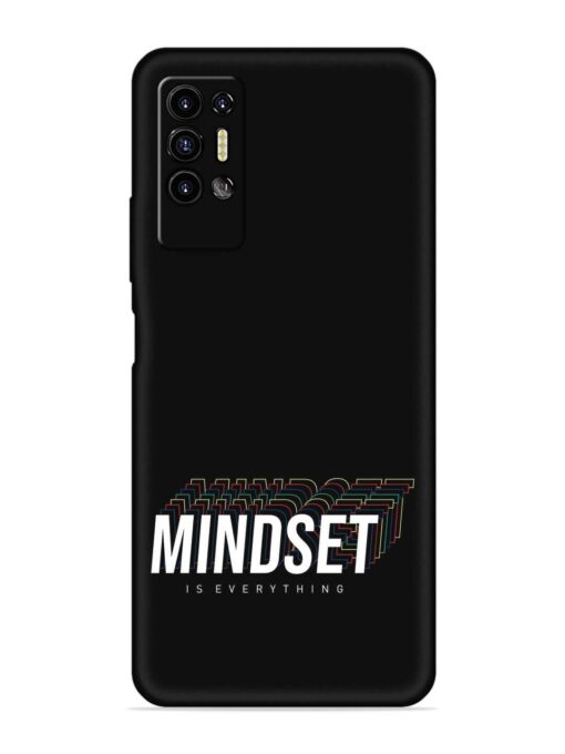 Mindset Everything Slogan Embossed Soft Silicone Case for Tecno Pova 2 Zapvi