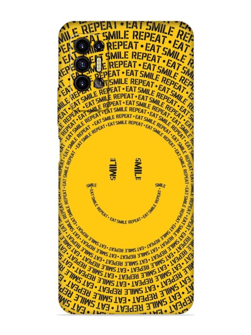 Smiley Embossed Soft Silicone Case for Tecno Pova 2 Zapvi