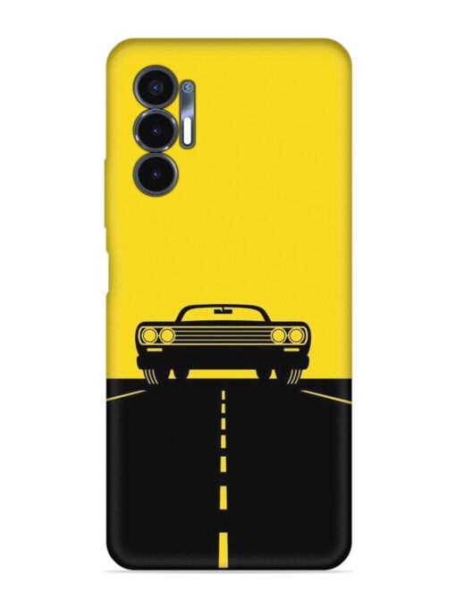 Classic Car Embossed Soft Silicone Case for Tecno Pova 3 Zapvi