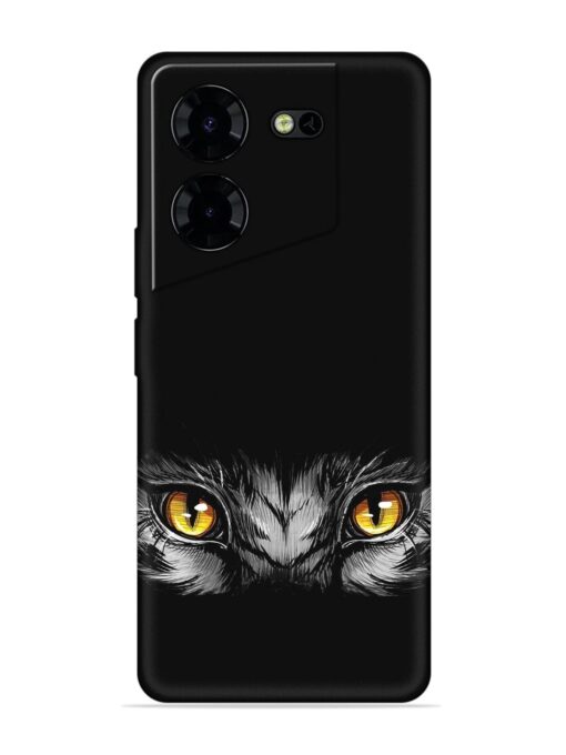 Scary Eye Embossed Soft Silicone Case for Tecno Pova 5 Pro (5G) Zapvi